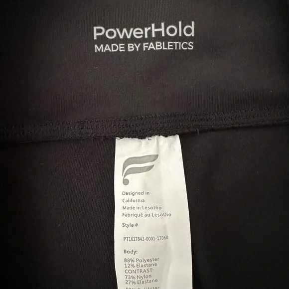 Fabletics Black Leggings - Picture 7 of 7